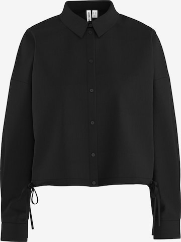 HYPEDROP Bluse in Schwarz: Vorderseite