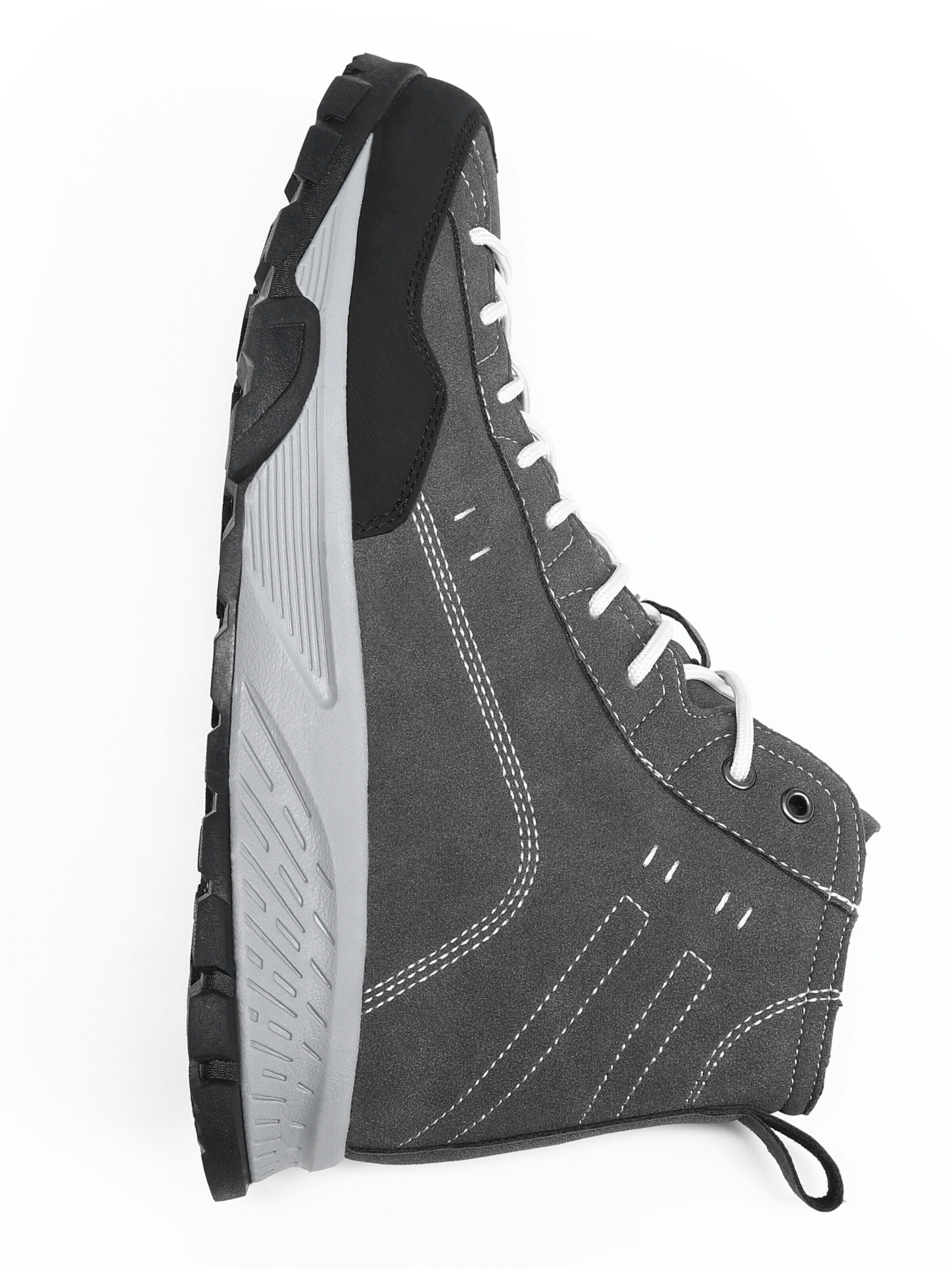 YOUTHUP Sneaker high 'Luftstrom' in Grau