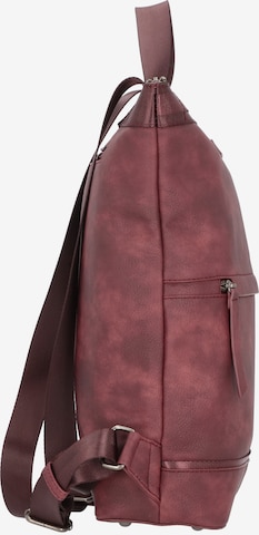 GREENBURRY Backpack 'Hanni' in Red