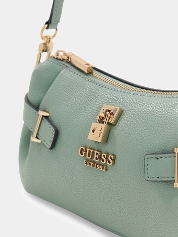GUESS Schultertasche in Grün