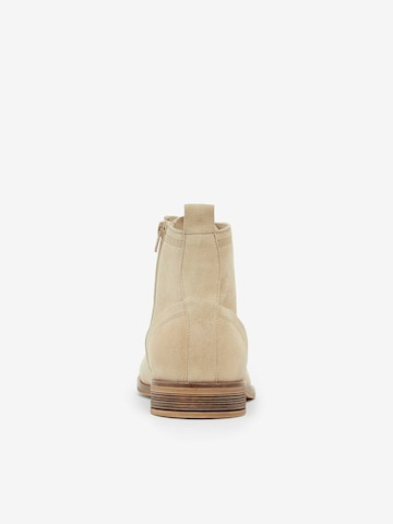 Bianco Lace-Up Boots 'BIABYRON' in Beige