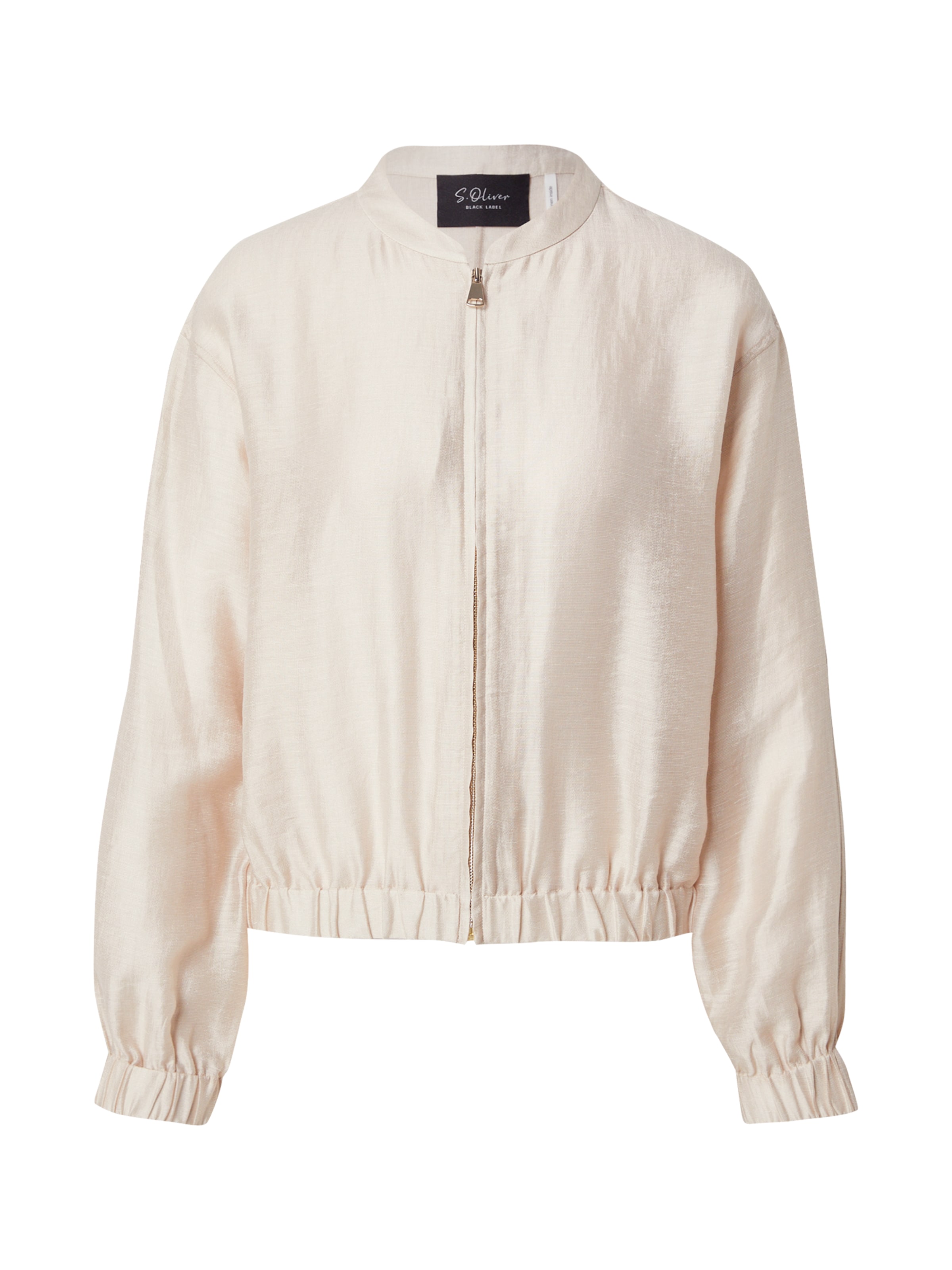 smėlio s.Oliver BLACK LABEL Demisezoninė striukė: priekis