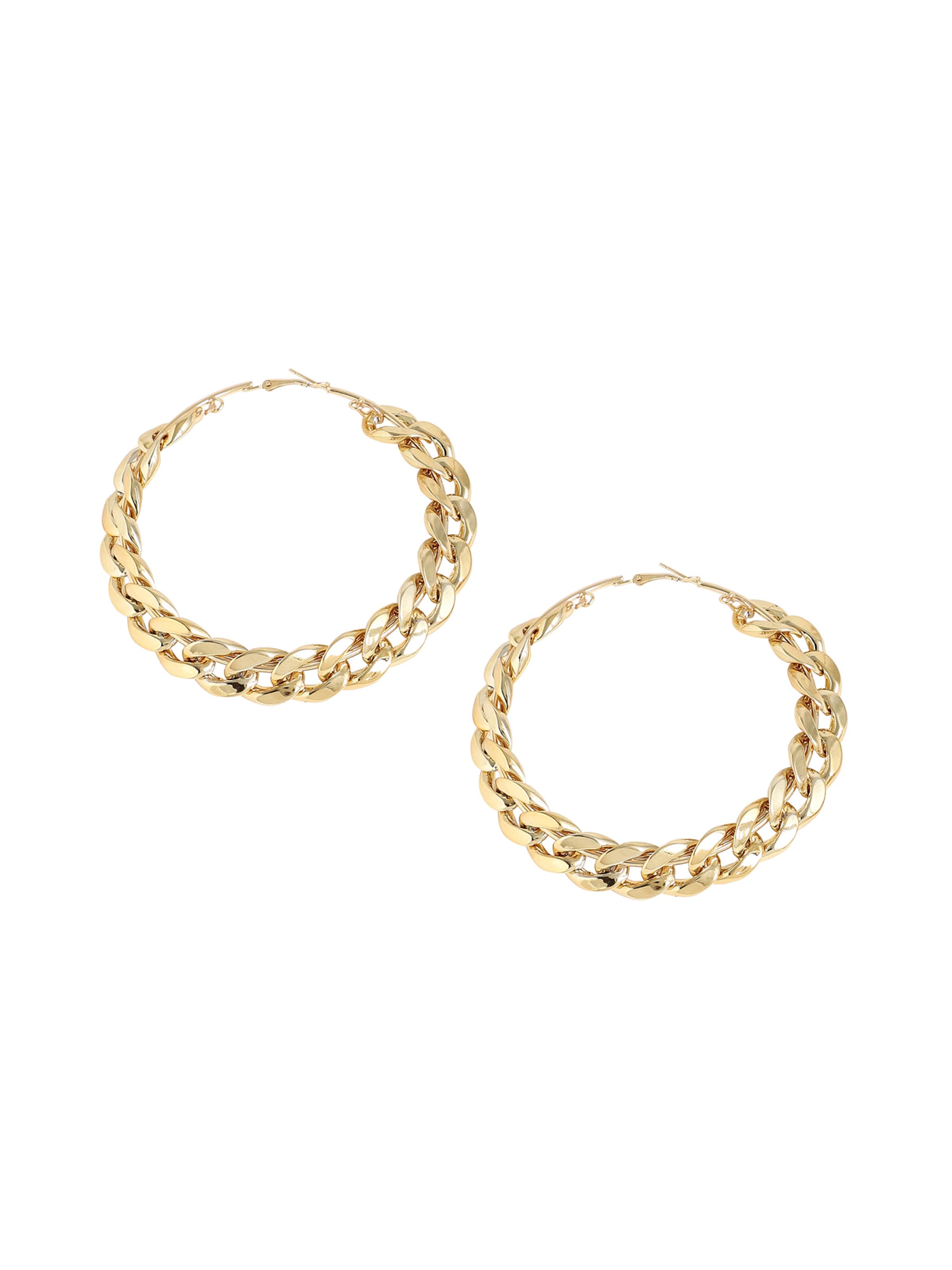 SOHI Σκουλαρίκια σε χρυσό: μπροστά