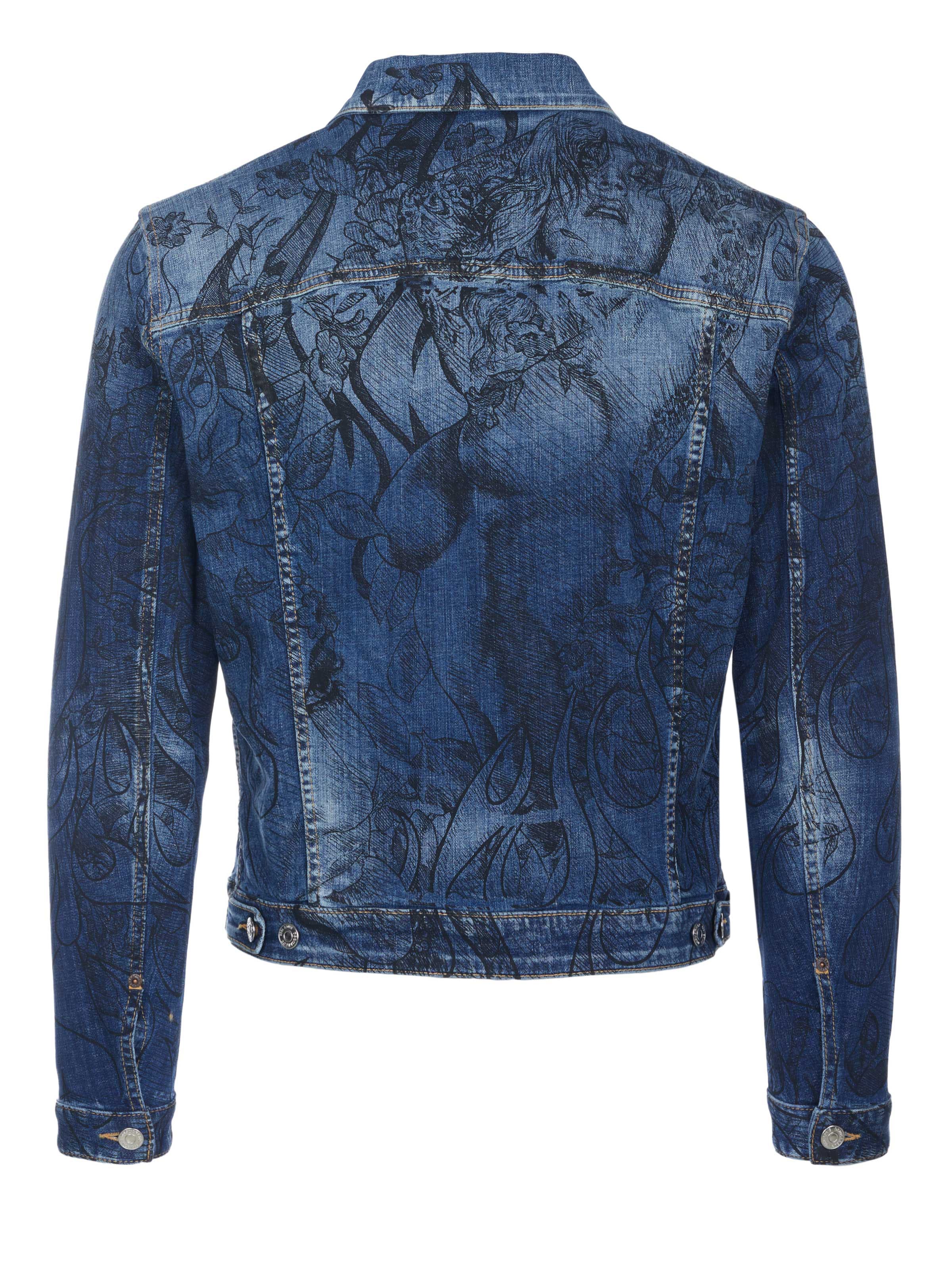 DS2 Between-Season Jacket 'Dsquared2 Jacke Dan blau' in Blue