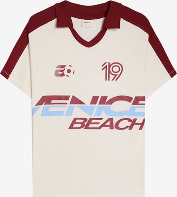 Maglietta di Bershka in rosso: frontale