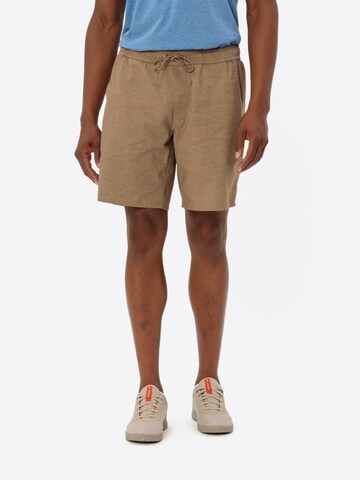 VAUDE Regular Outdoor trousers 'Redmont' in Grey: front