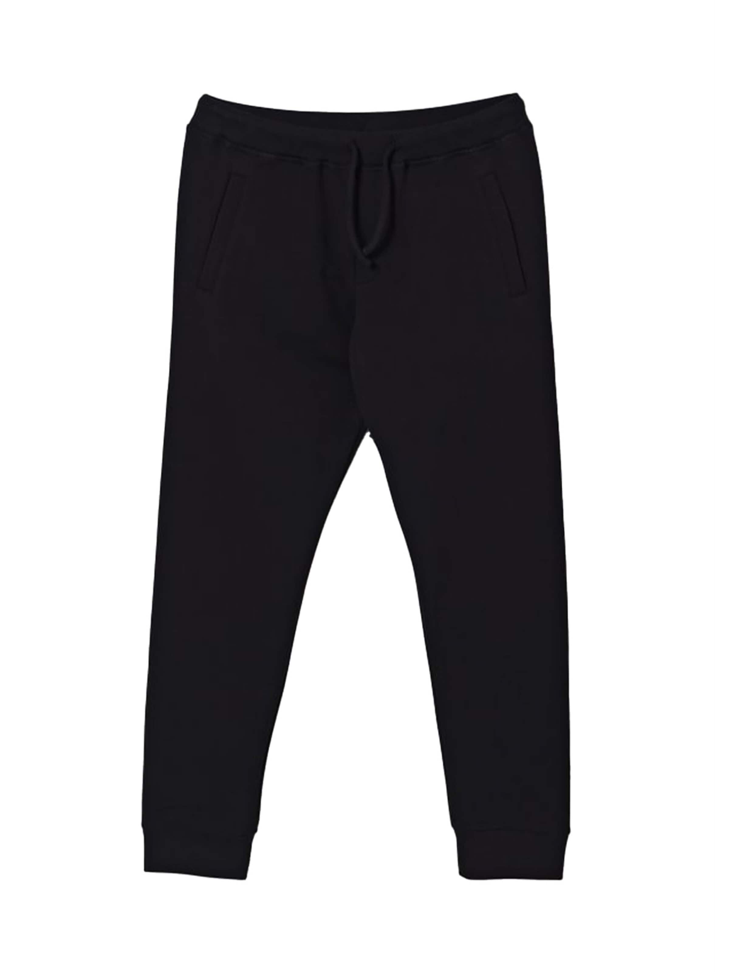 DSQUARED2 Regular Trousers in Black: front
