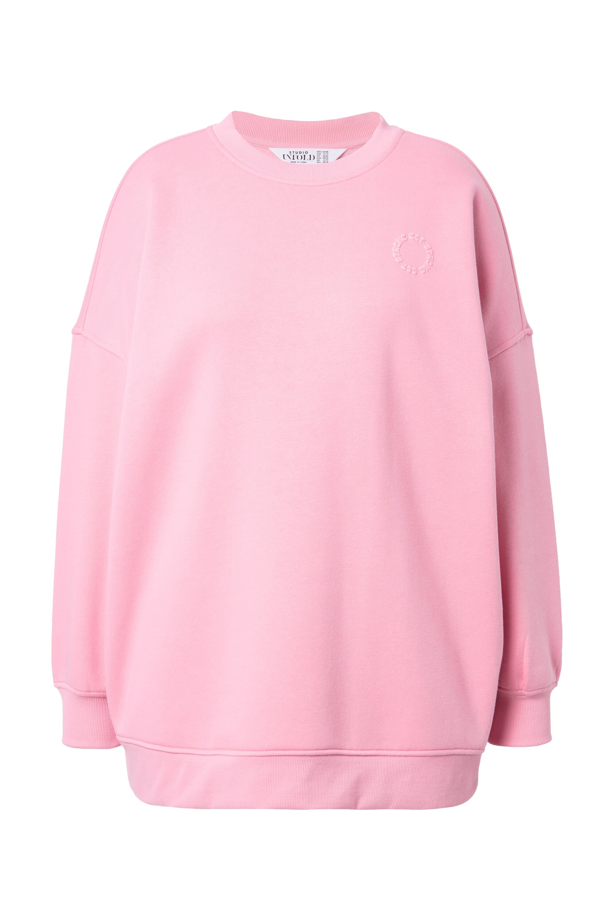 Studio Untold Sweatshirt in Pink: Vorderseite