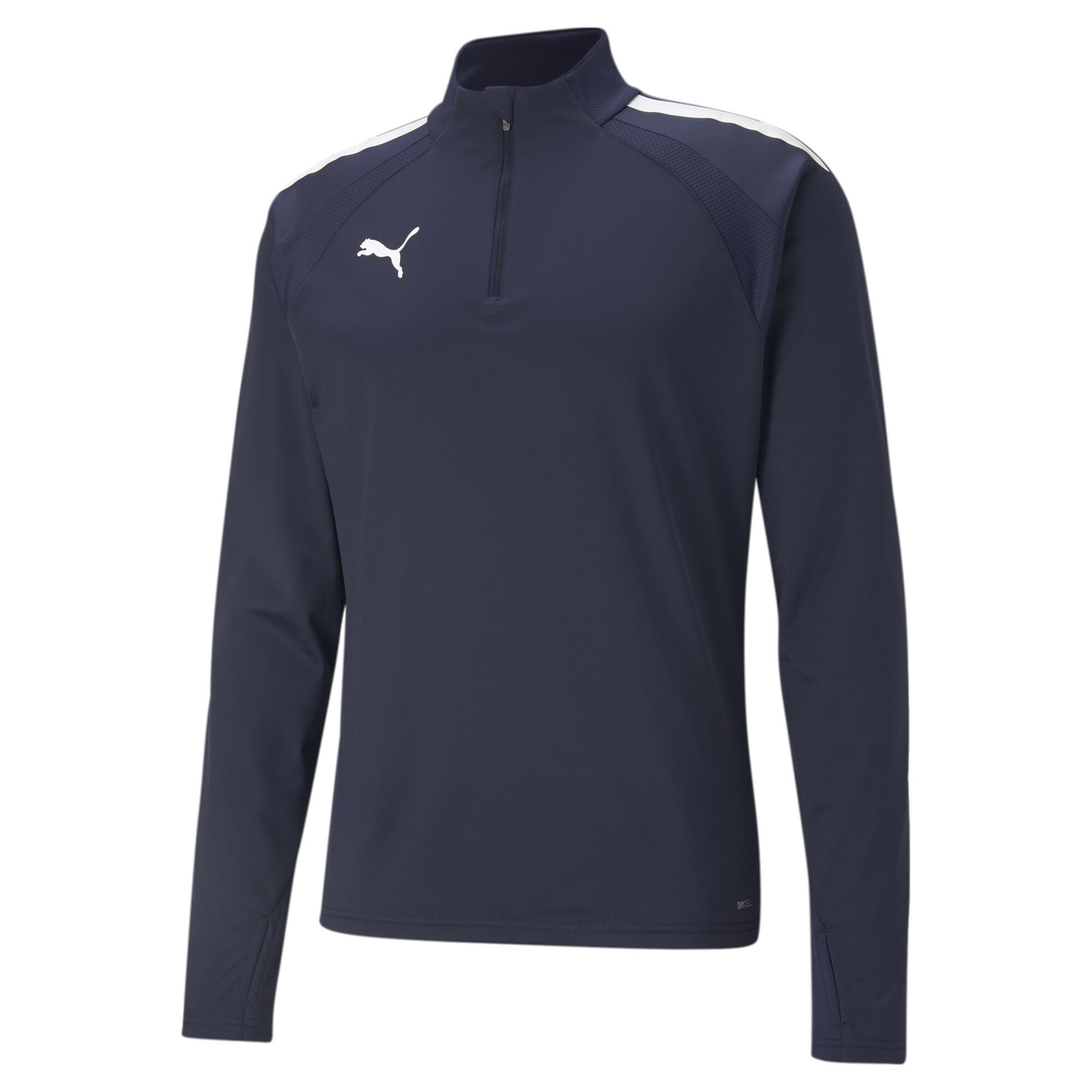 PUMA Sportsweatshirt 'Team Liga' in Blau: Vorderseite