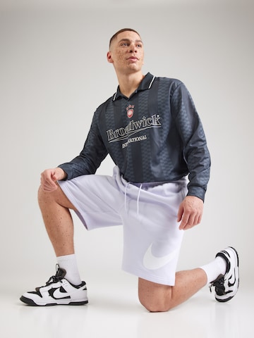 Nike Sportswear Loosefit Kalhoty 'CLUB' – fialová