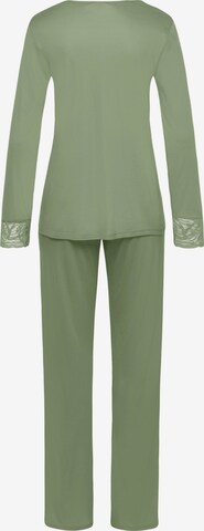 Hanro Pajama ' Elia ' in Green
