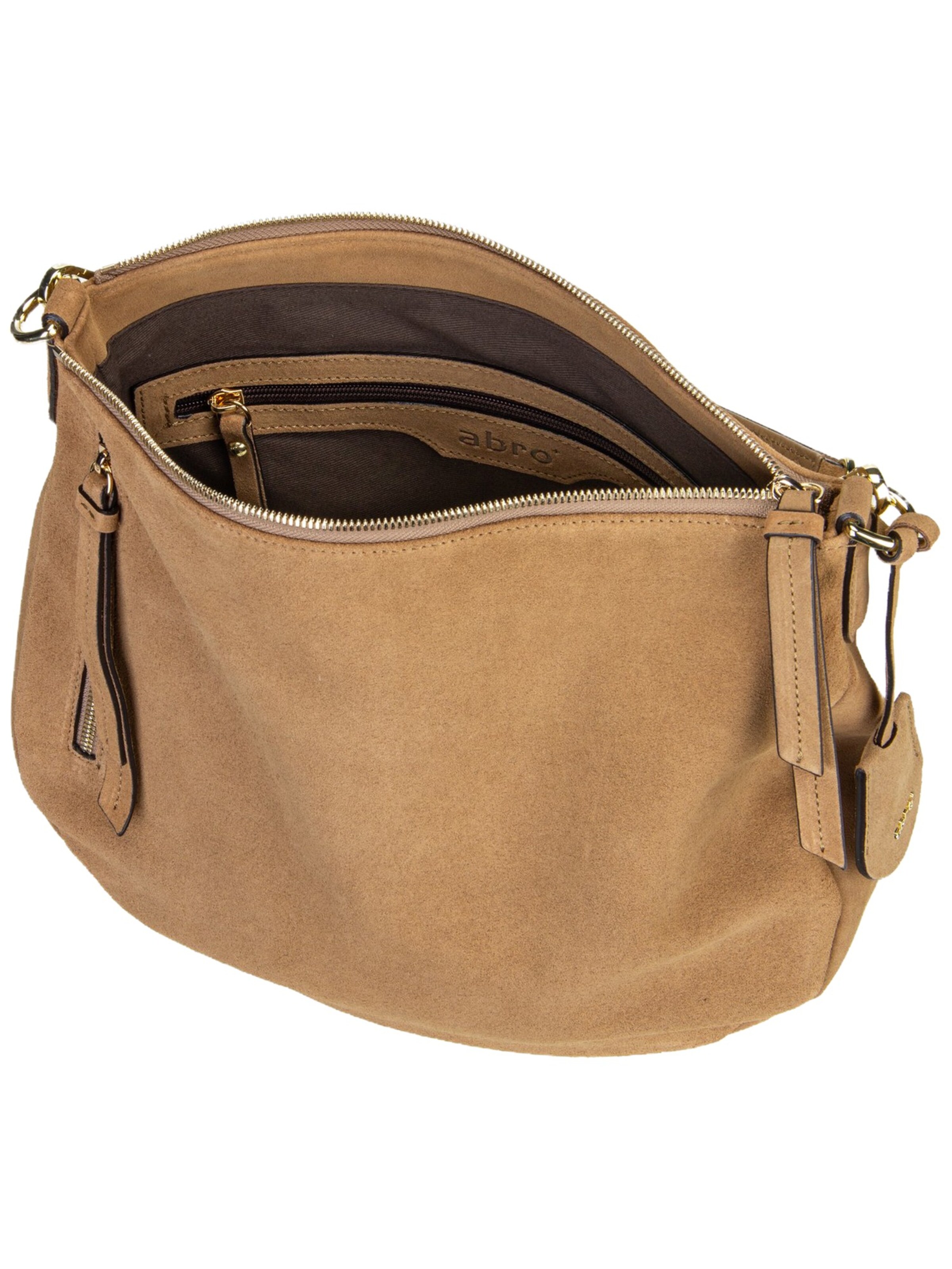 ABRO Handtasche 'Juna' in Beige