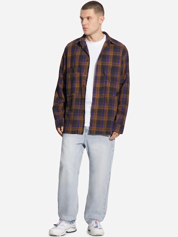 Prosto Shirt 'Check' in Purple