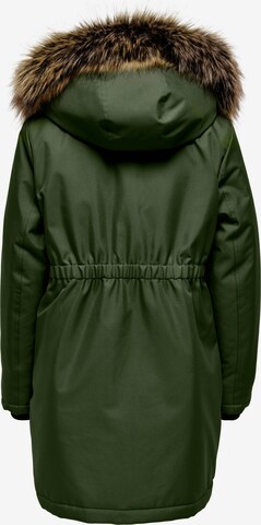 Only Maternity Winter parka 'Iris' in Green