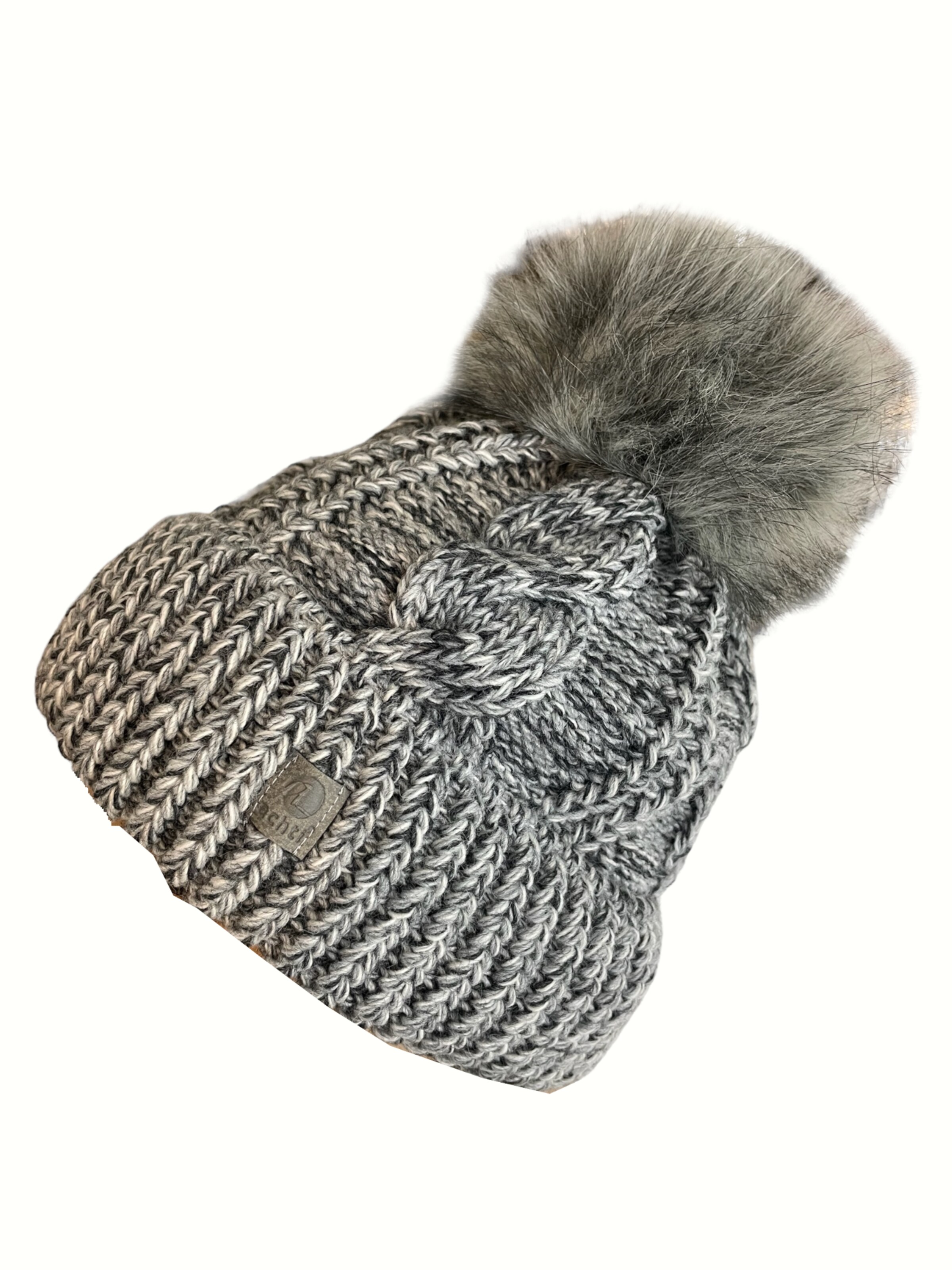 Kumixi Muts in Grijs: voorkant