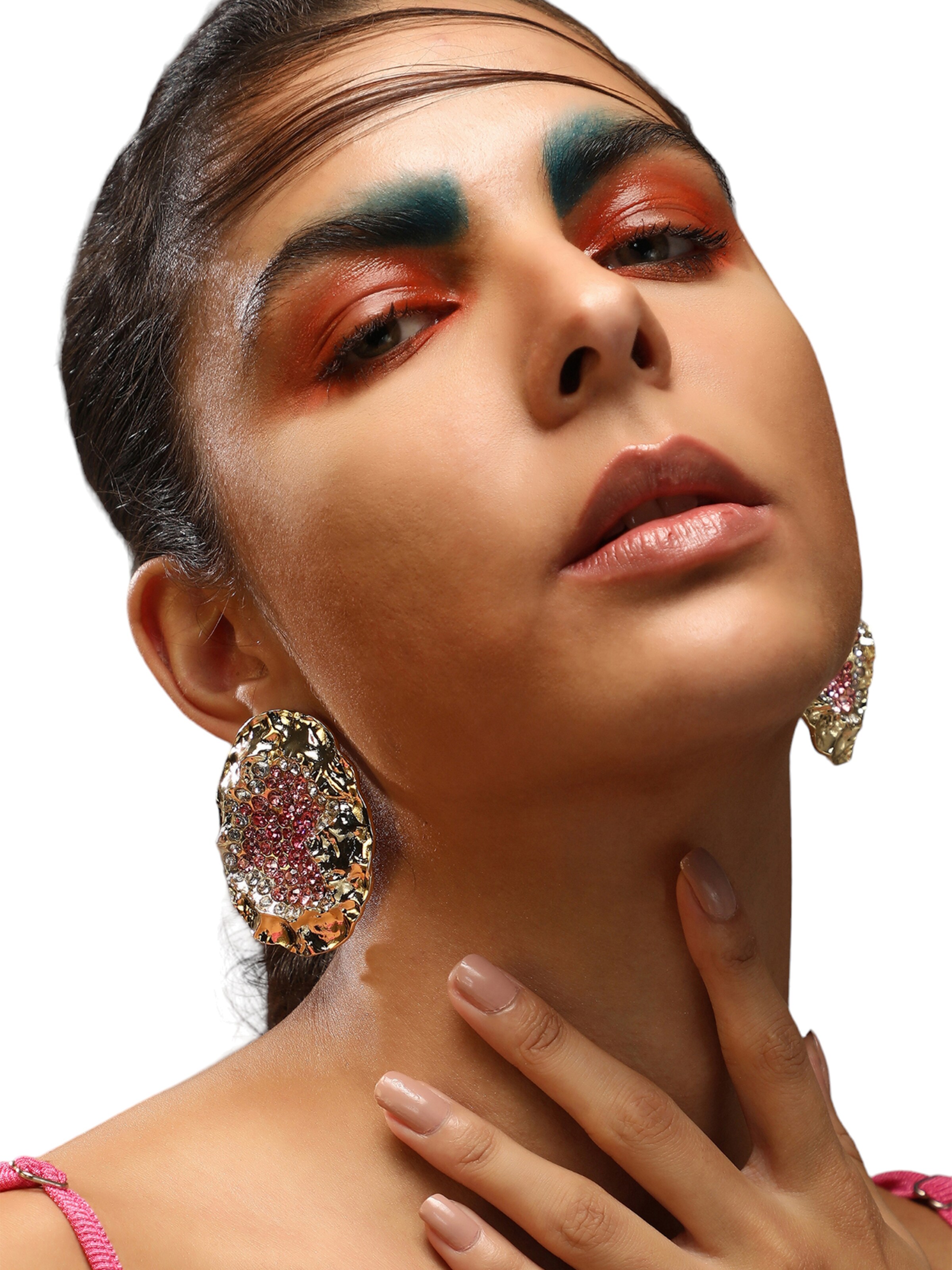 SOHI Σκουλαρίκια ' Nupur ' σε ανάμεικτα χρώματα: μπροστά