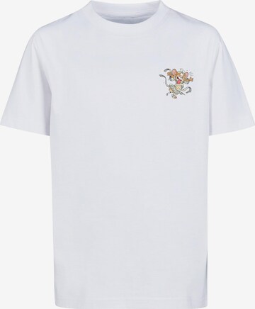 T-Shirt 'Tom And Jerry - Frankenstein Jerry' ABSOLUTE CULT en blanc : devant