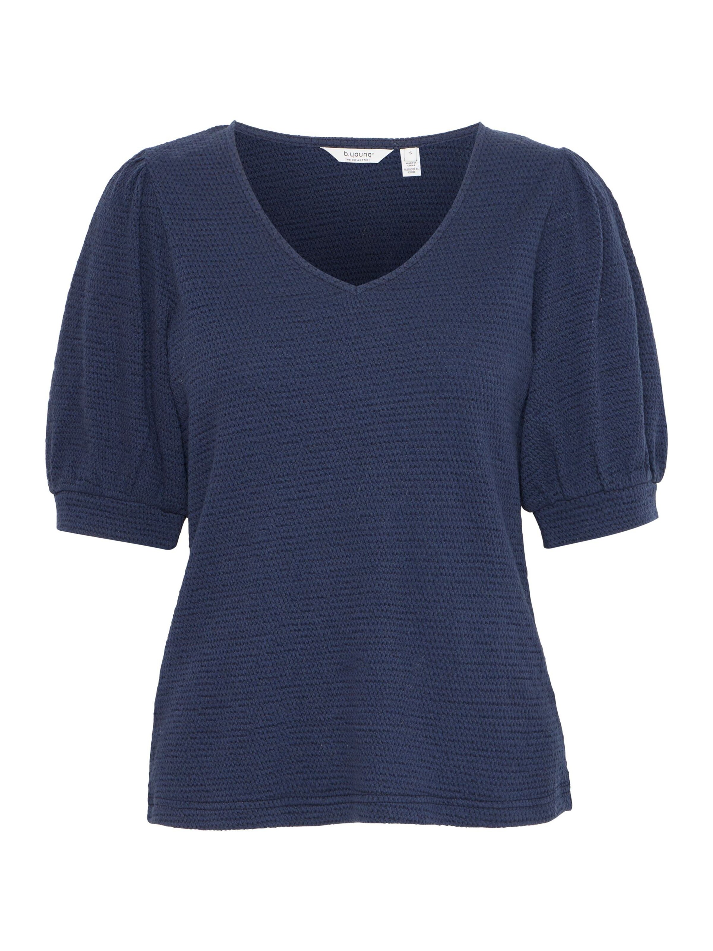 b.young Blouse 'PHILLINE' in Blue: front