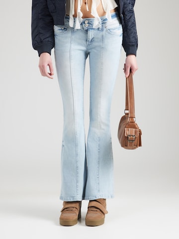 évasé Jean Juicy Couture en bleu : devant