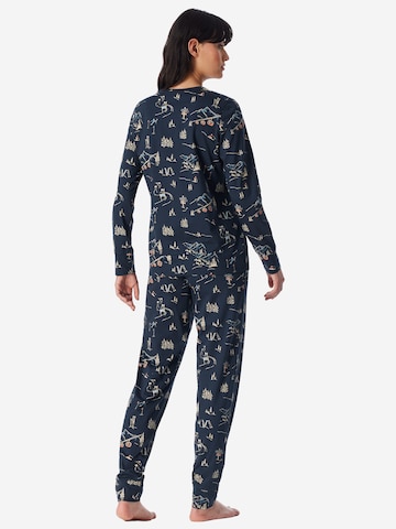 Pyjama ' Family ' SCHIESSER en bleu