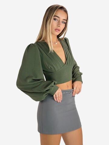 Elara Bluse in Grün