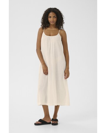 Robe d’été Kaffe en blanc : devant