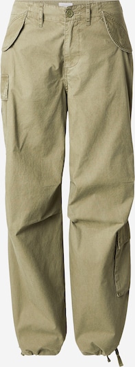 Laisvo stiliaus kelnės 'CARO' iš TOPSHOP, spalva – rusvai žalia, Prekių apžvalga