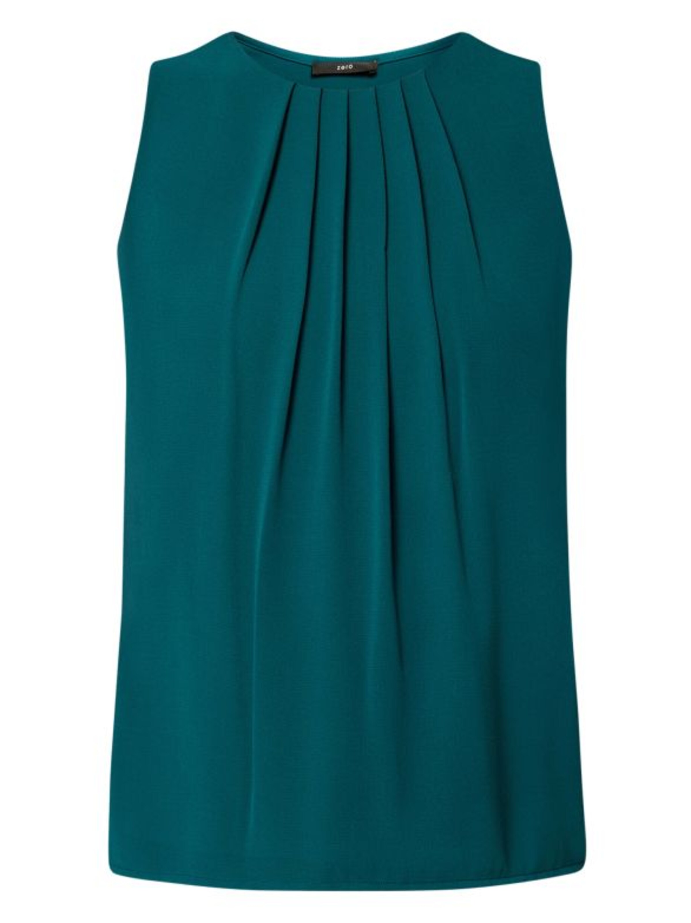 zero Blouse in Blauw: voorkant