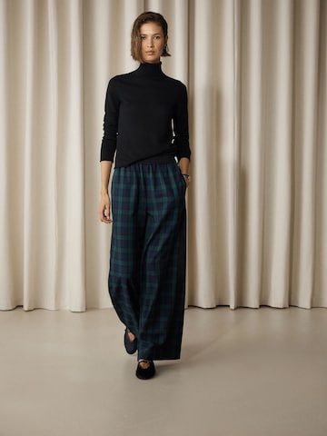 Wide leg Pantaloni di Next in verde
