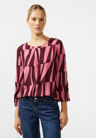 STREET ONE Blouse in Pink: front