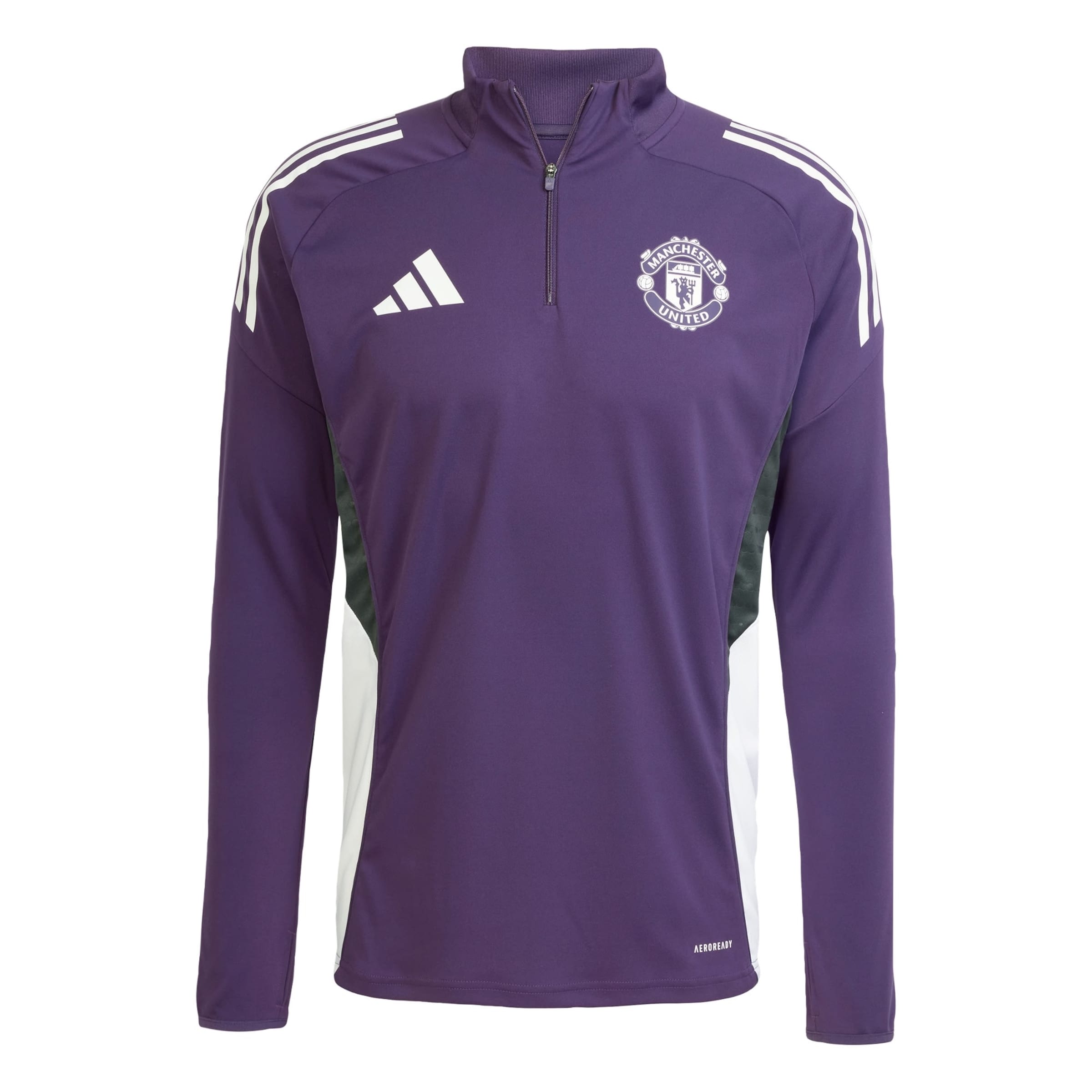 ADIDAS PERFORMANCE - Camiseta funcional 'Manchester United Tiro 25 Competition' en lila: frente