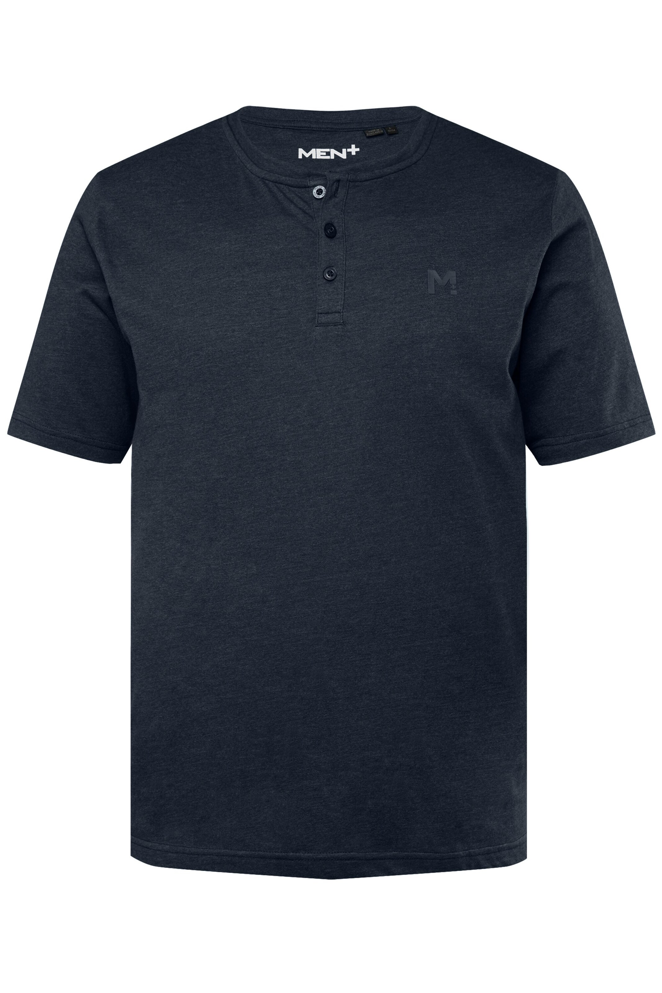 Men Plus Shirt in Blauw