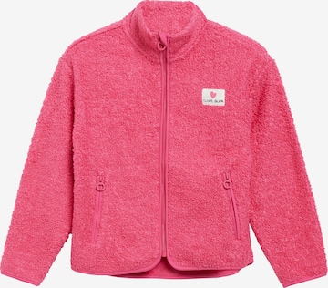 s.Oliver Fleecejacke in Pink: Vorderseite