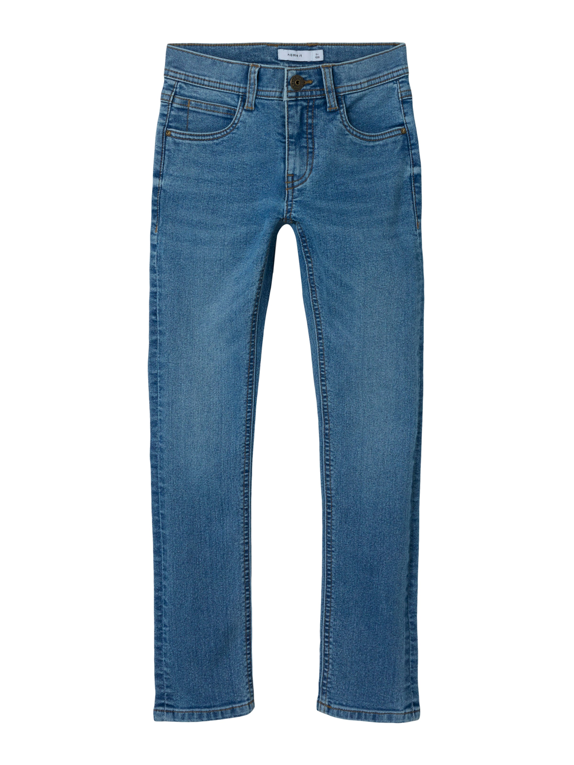 NAME IT - Vaquero 'NKMSILAS' en azul: frente