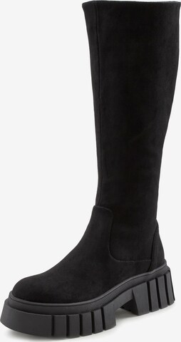 LASCANA Boots in Black: front