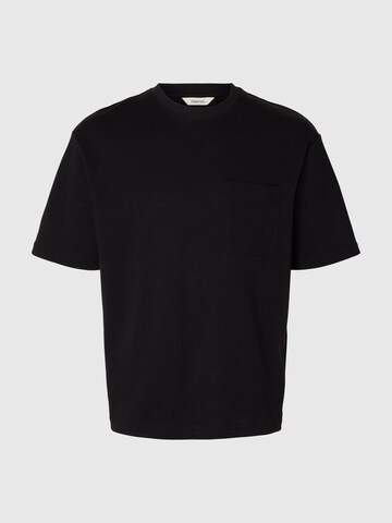 T-Shirt SELECTED en noir