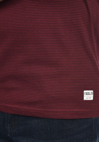 Maglietta 'Alfi' di !Solid in rosso