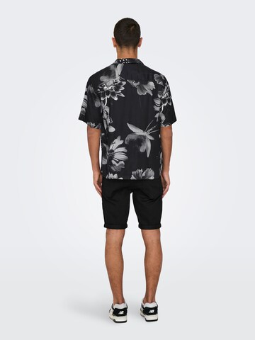 Only & Sons Regular fit Skjorta 'ONSRocket' i svart