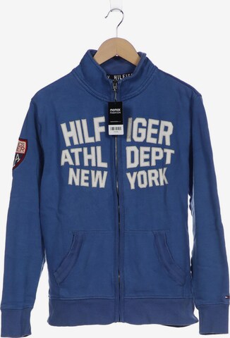 TOMMY HILFIGER Sweatshirt & Zip-Up Hoodie in L in Blue: front