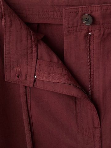 Wide leg Pantaloni 'Ricardo' de la MANGO pe maro