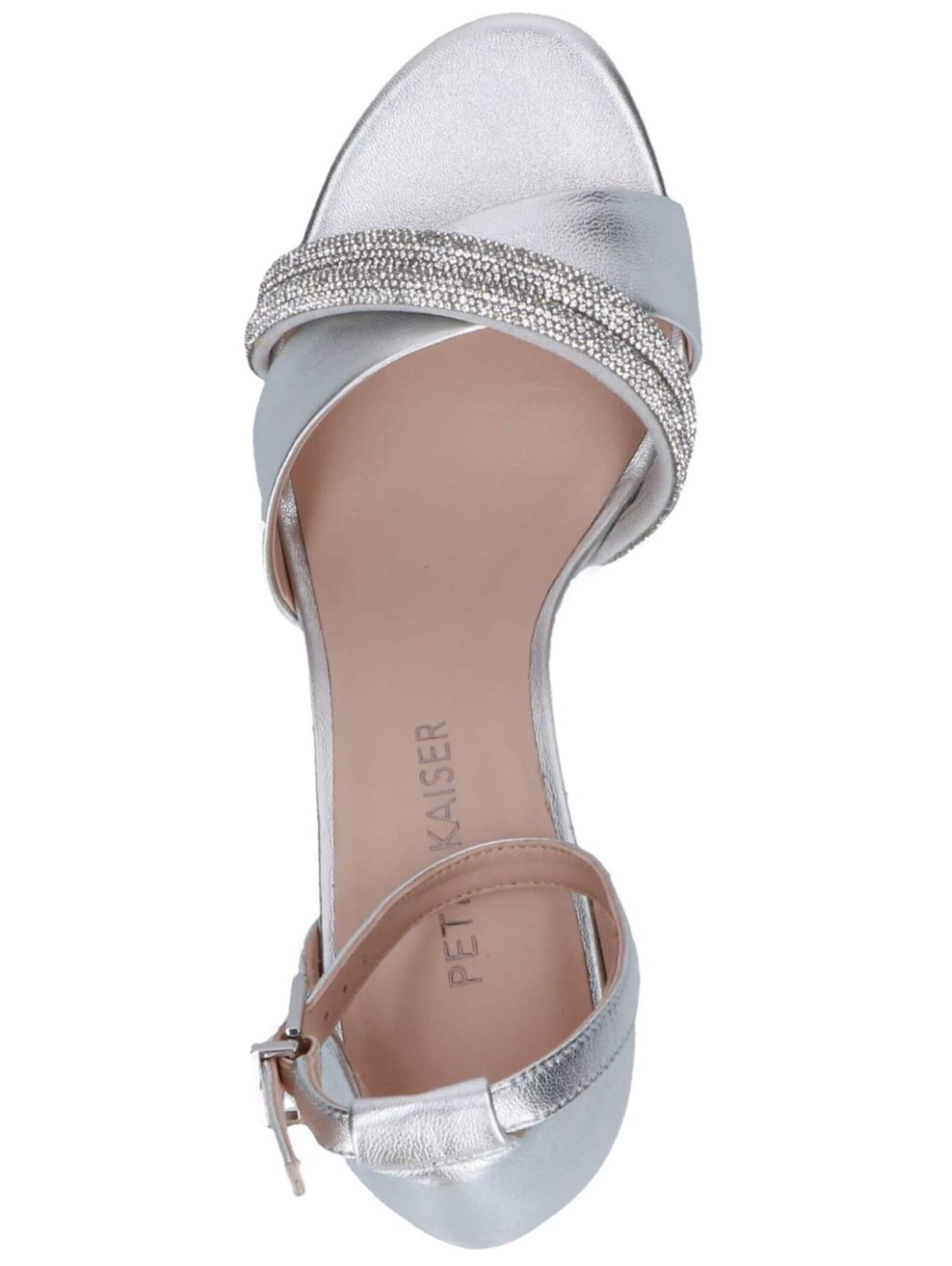 Sandalo con cinturino di PETER KAISER in argento