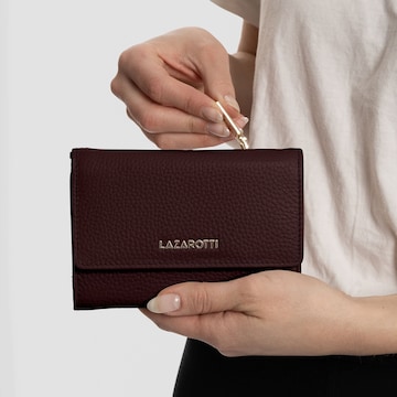 Lazarotti Portemonnee 'Bologna' in Rood