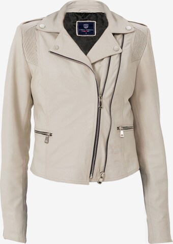 Jimmy Sanders Between-Season Jacket in Beige: front