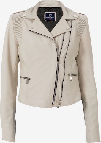 Veste mi-saison Jimmy Sanders en beige : devant