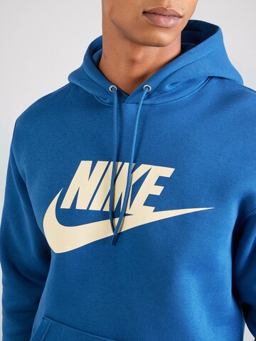 Nike Sportswear Sweatshirt 'CLUB' in Blue