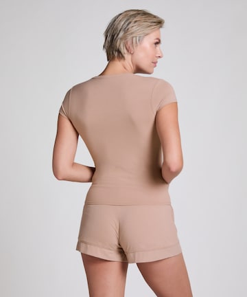 Hunkemöller Pyjamabroek 'Essential' in Beige