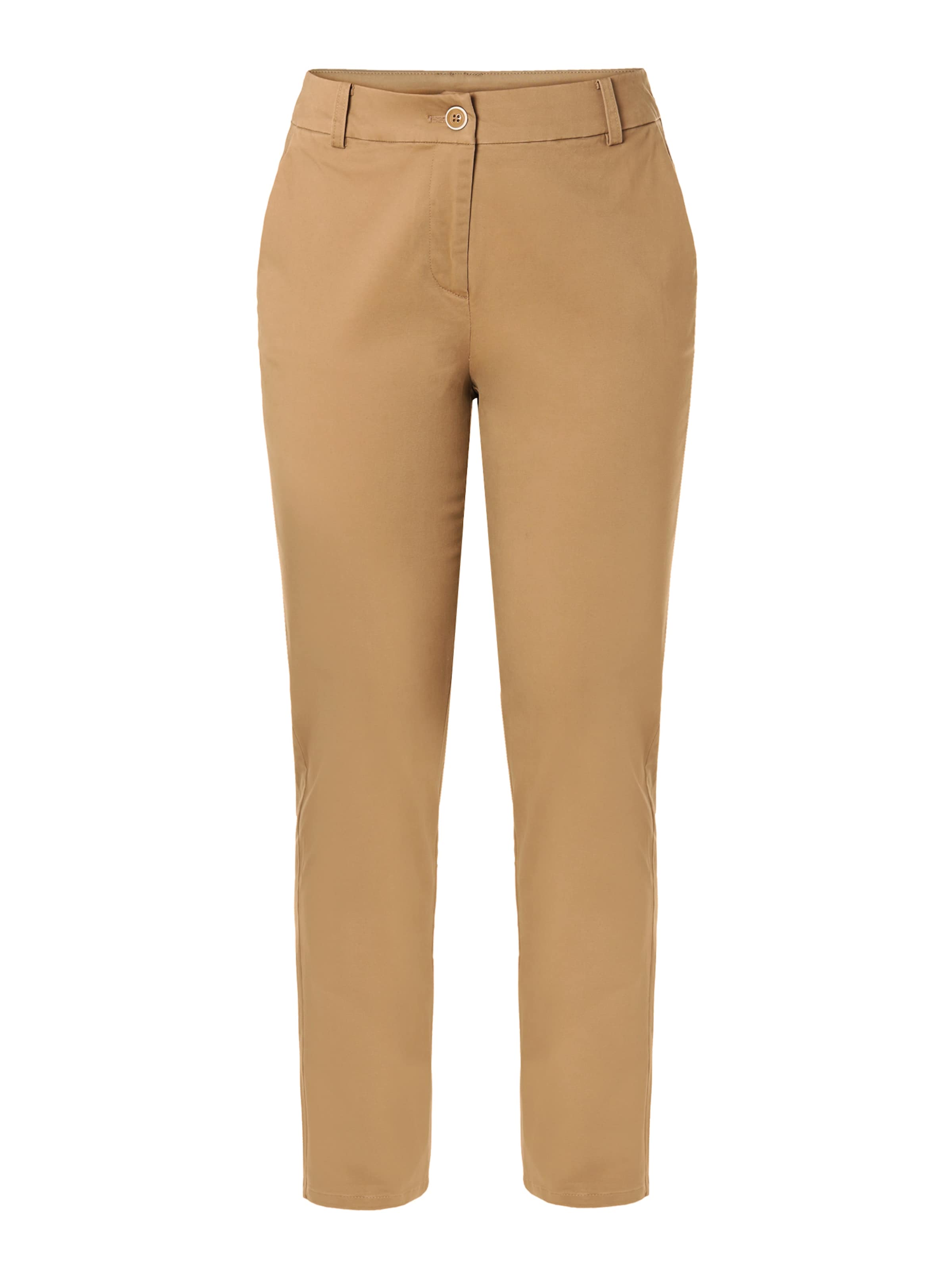 Slimfit Pantaloni chino 'Misa' di TATUUM in beige: frontale