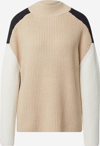 comma casual identity Pullover in Beige: front