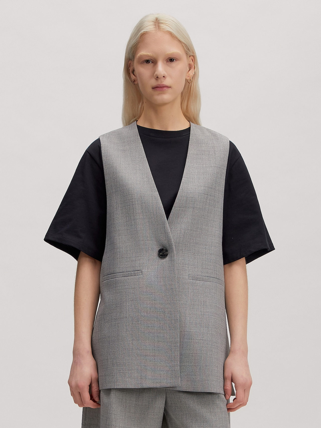 EDITED Producten Bodywarmer 'Silena' Beige