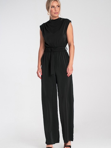 Figl Jumpsuit 'M1196' in Zwart: voorkant